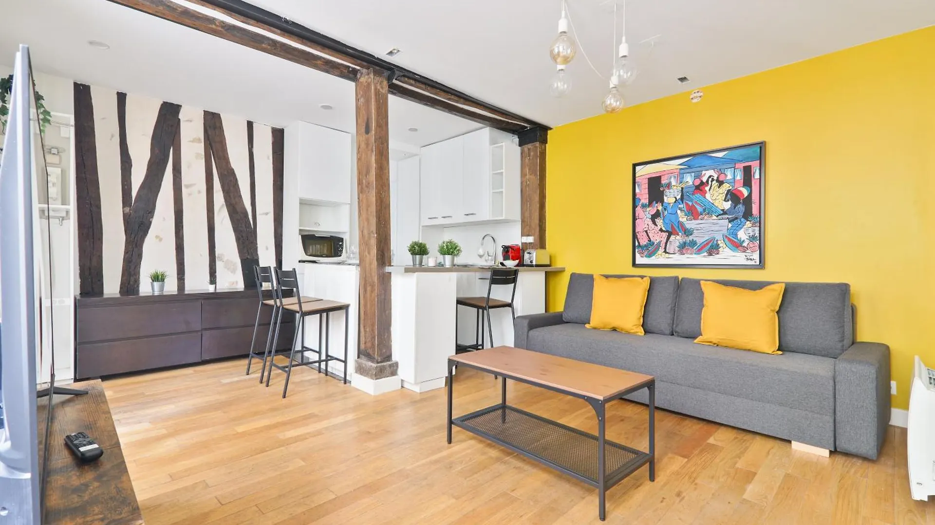 Superb Apartment Quartier Republique Free Netflix Paris 0*,  Frankrike